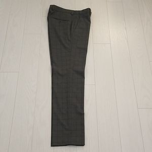 Kenneth Cole Grey plaid dress pants - 30x32
